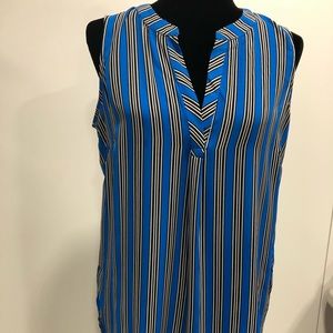 ROSE + OLIVE striped blouse top stripes